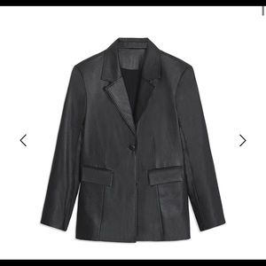 WeWoreWhat Embossed Croc Blazer Size Medium